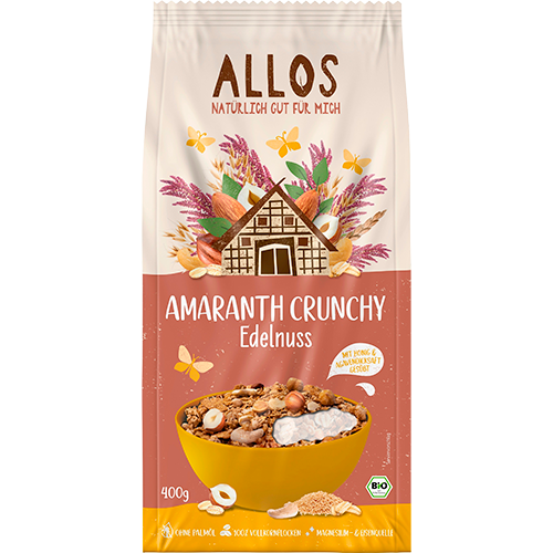 Allos Amarant Granola M. Nødder Ø (400 g)