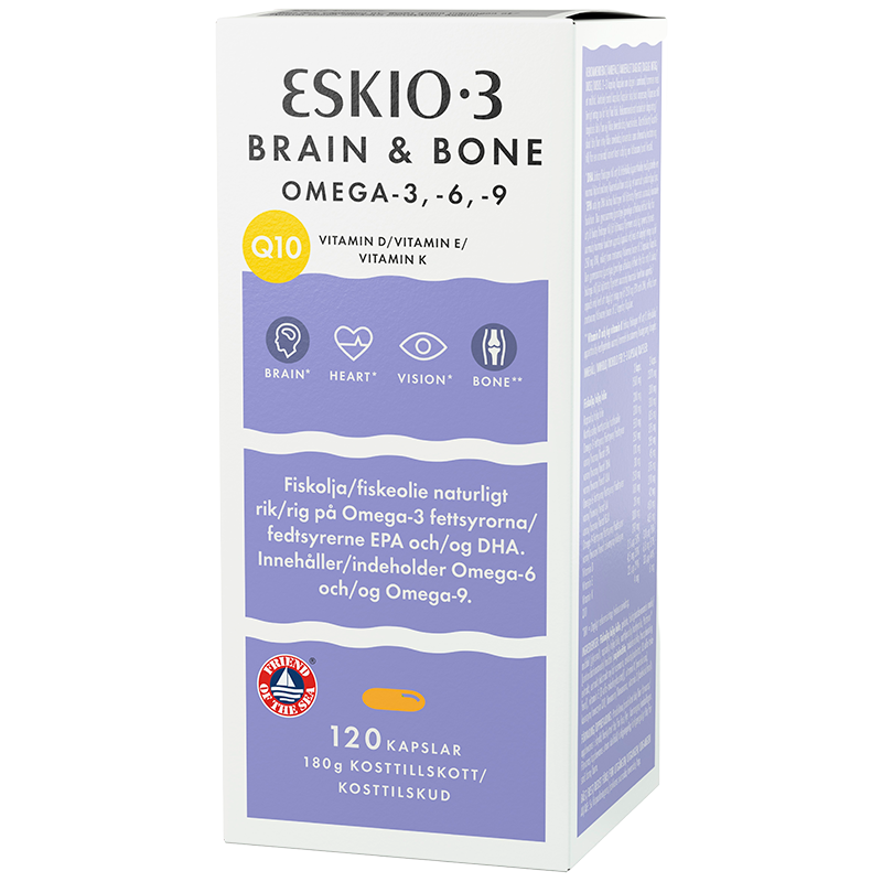 UDSALG Eskio 3 Brain Bone (120 tabl) køb billig