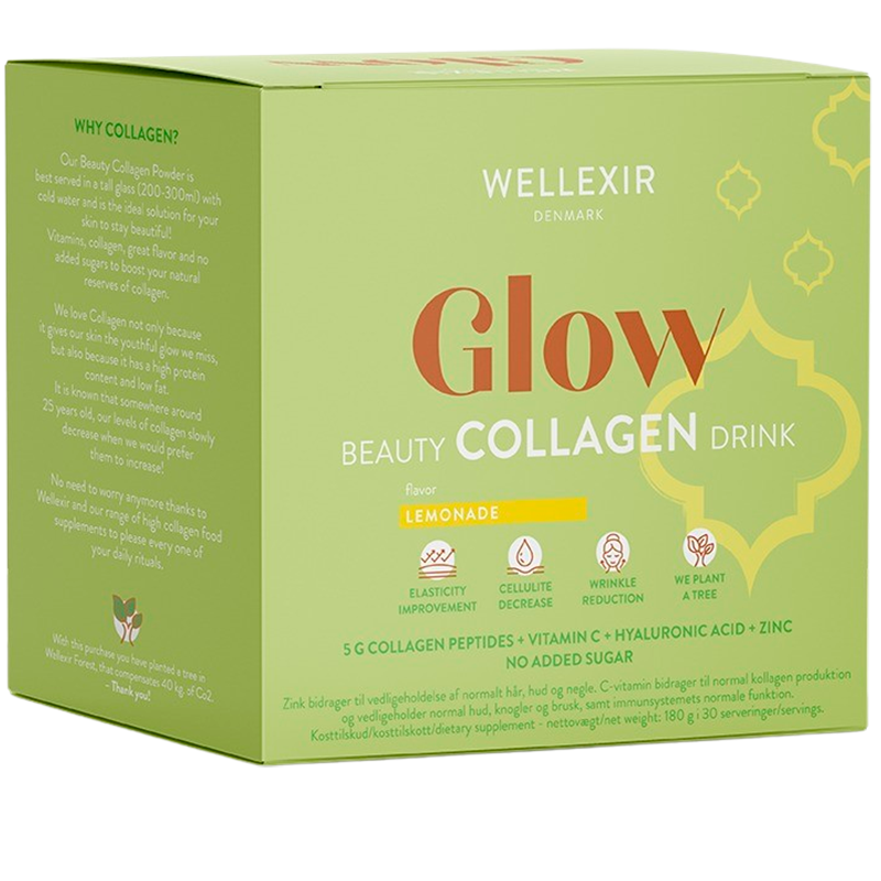 Wellexir Glow Beauty Drink Lemonade (30x6 g)