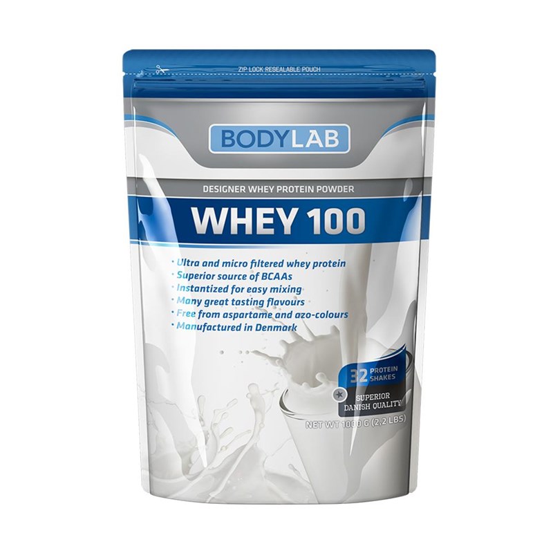 Bodylab Whey Proteinpulver - Fersken/orange (1 kg)