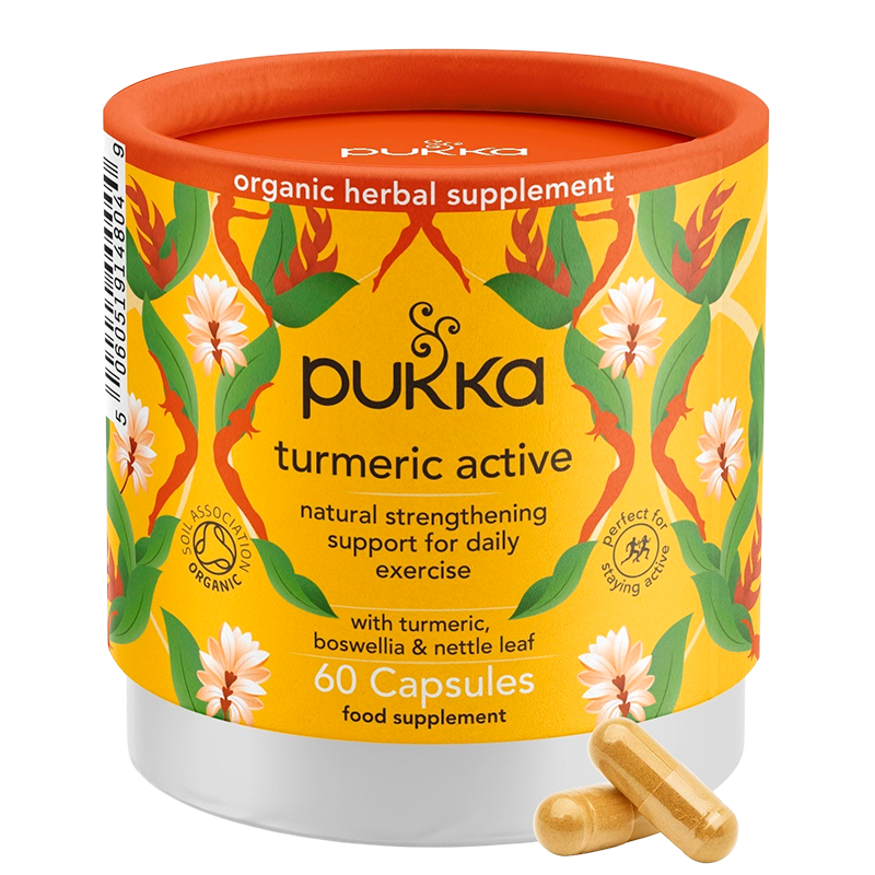 Pukka Turmeric Active Ø (60 kapsler)