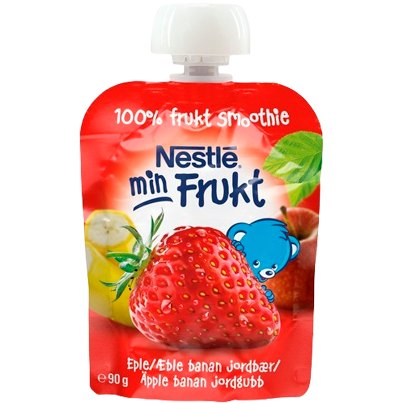 Nestle Min Frukt Jordbær (90 g)