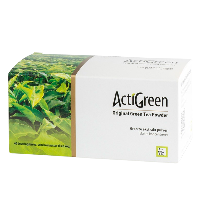 ActiGreen Grøn Te Ekstrakt Pulver (40 Breve)