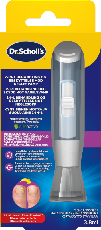 Scholl neglesvamp beh.(3,8 ml)