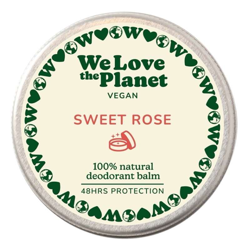 Tilbud We Love The Planet Deodorant Balm Sweet Rose (35 g) køb billig
