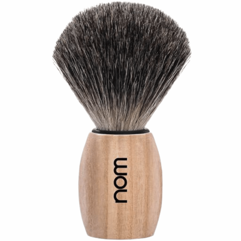 Nom Shaving Ole Barberkost Pure Badger Pure Ash (1 stk)