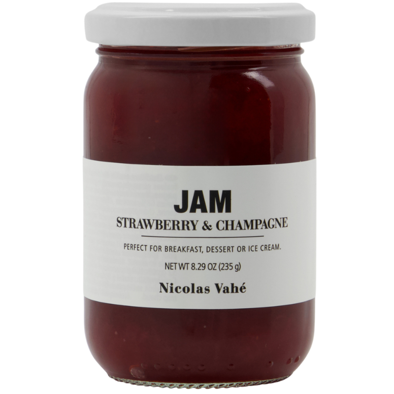 Nicolas Vahé Marmelade Strawberry & Champagne (235 g) Nicolas Vahé Marmelade Strawberry & Champagne (235 g)