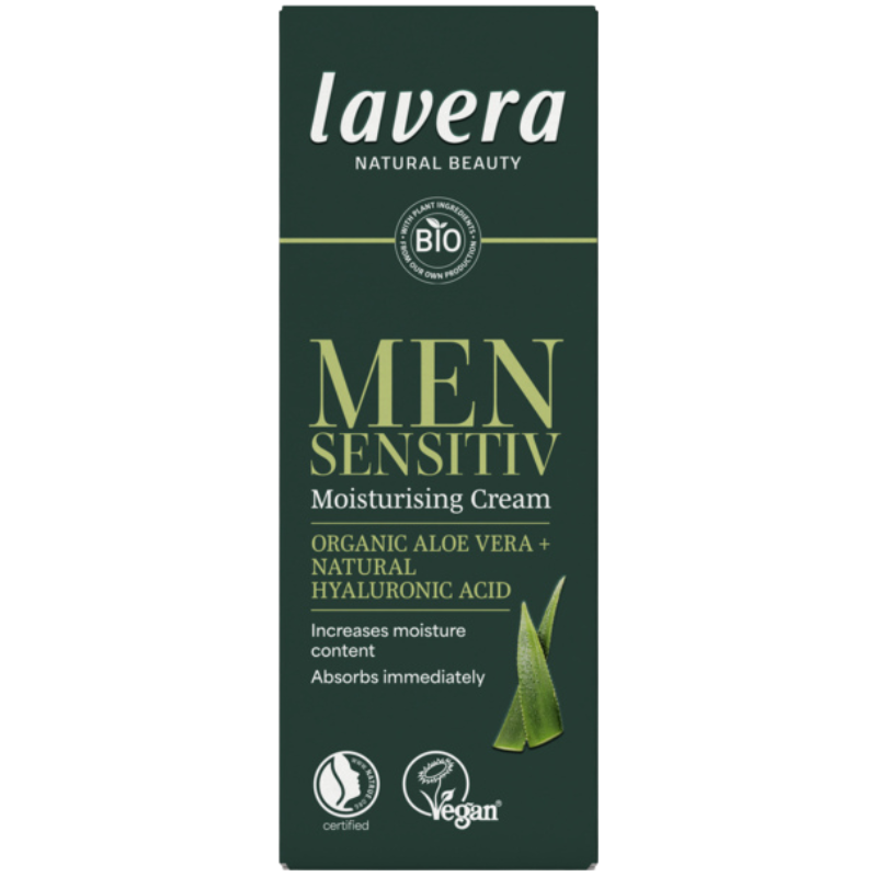 Tilbud Lavera Men Sensitive Moisturizing Cream (50 ml) køb billig