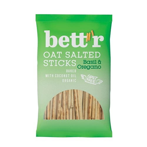 BETT´R Havresticks Basil Oregano Ø (50 g)