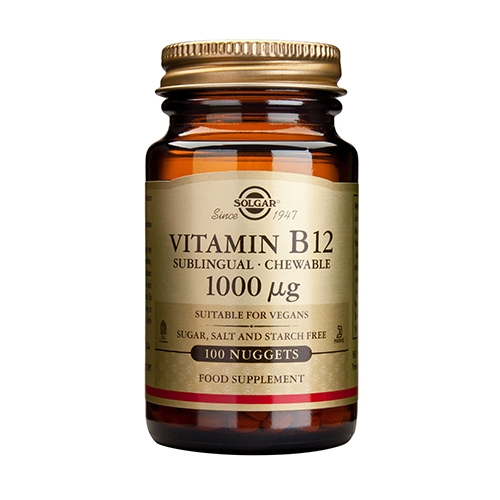 UDSALG Solgar B12 Vitamin 1000mcg (100 tab) køb billig