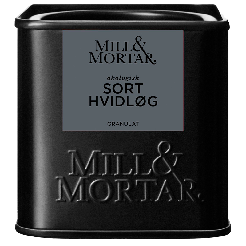 Mill & Mortar Sort Hvidløg - Granulat Ø (40 g)