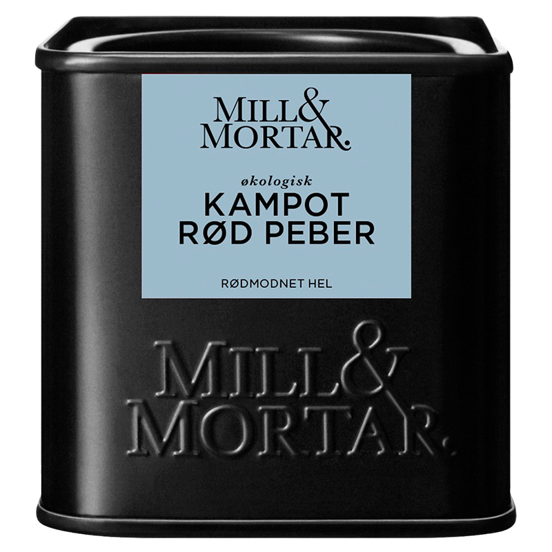 Mill & Mortar Kampot Rød Peber Ø (50 g)