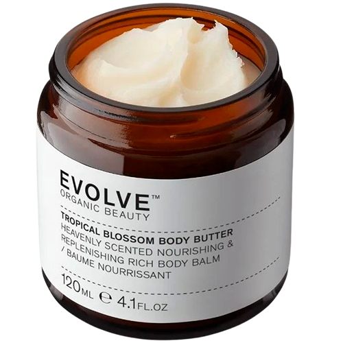 Tilbud Evolve Organic Tropical Blossom Body Butter (120 ml) køb billig