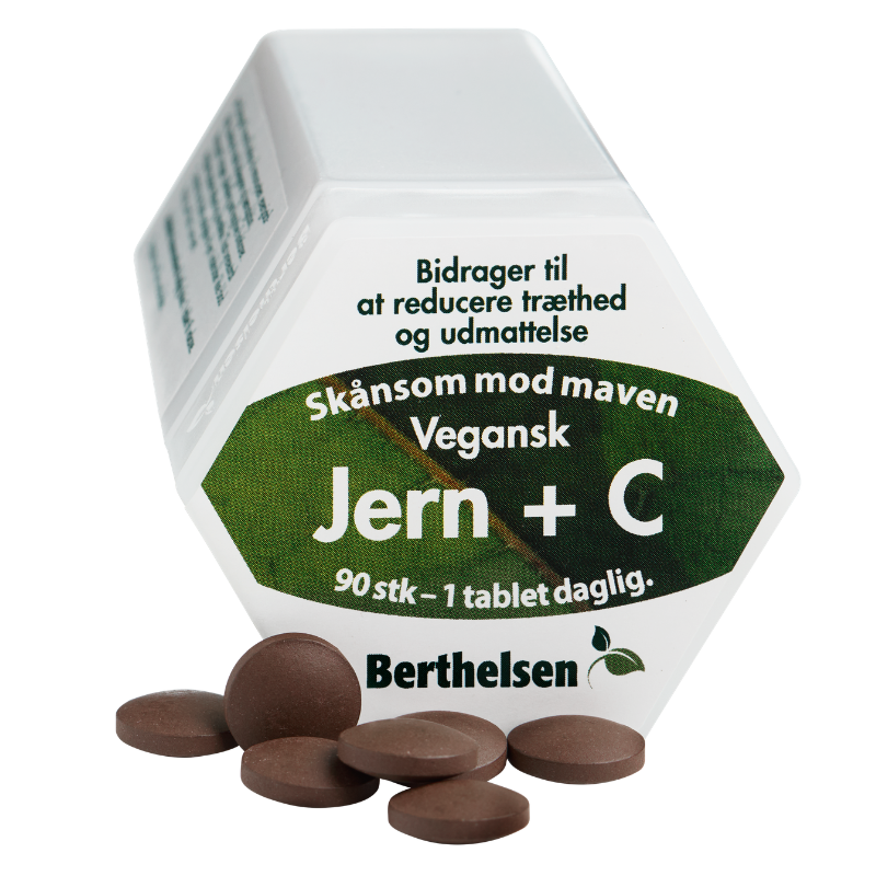  Berthelsen Jern + C (90 tabletter)