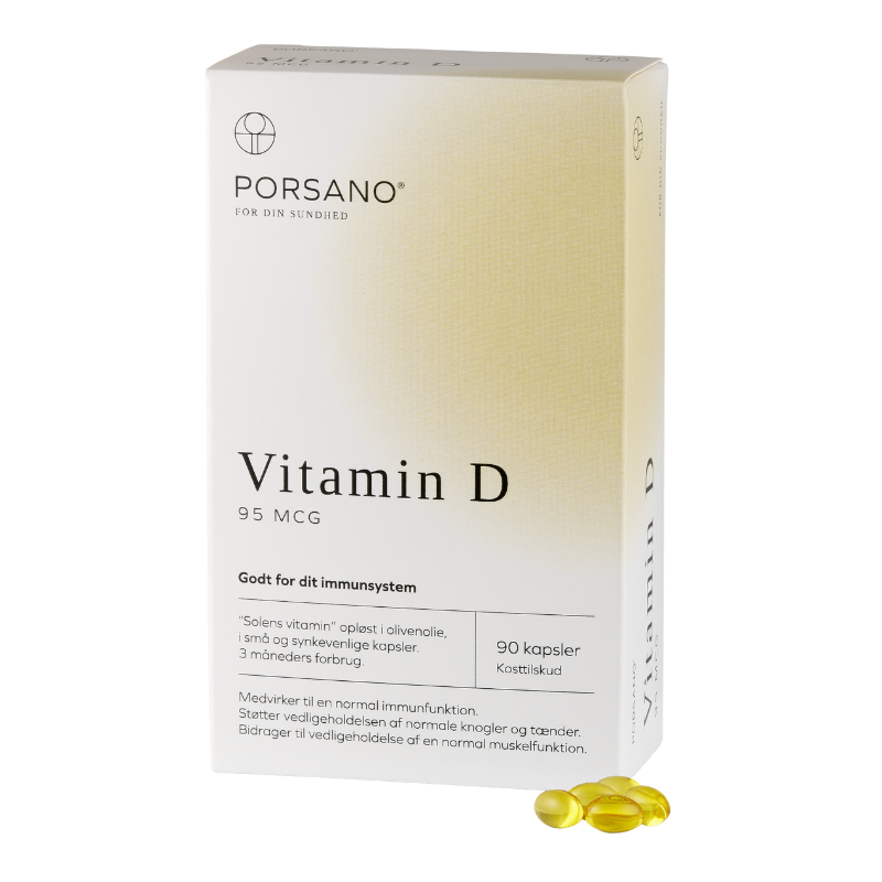 Porsano Vitamin D (90 kaps)