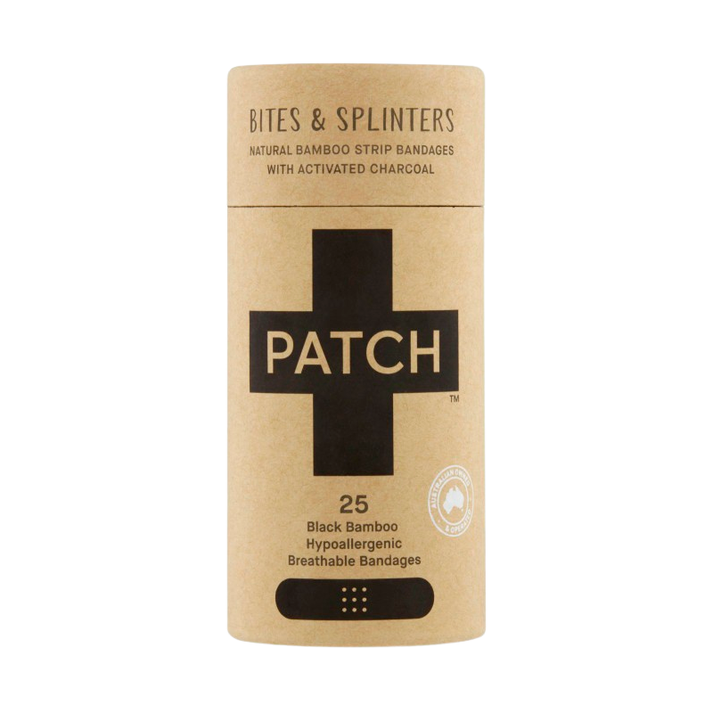 PATCH Komposterbare Plastre Aktivt Kul (25 stk)