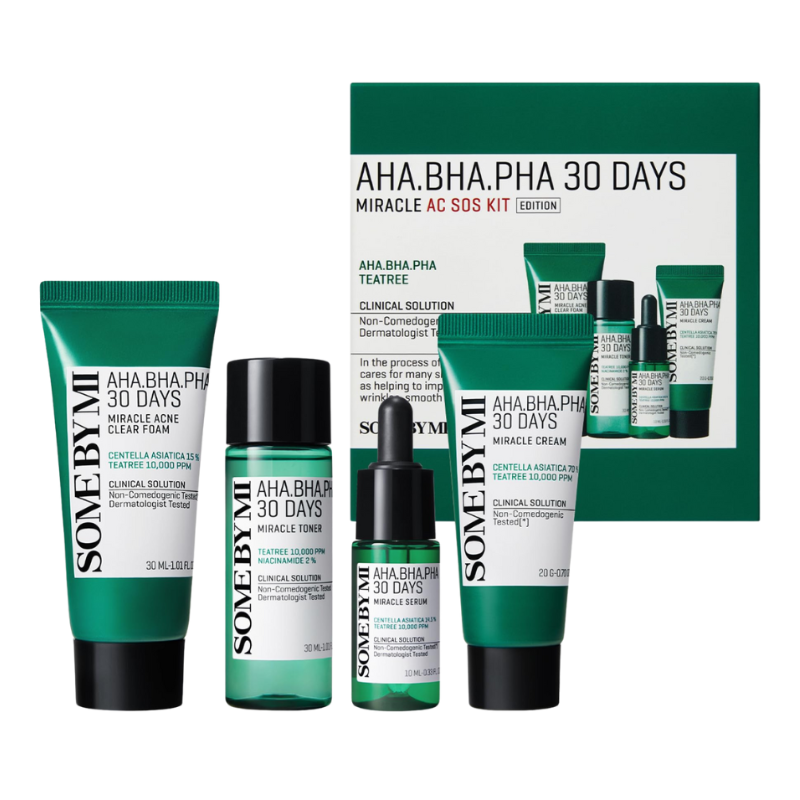 Some By Mi AHA BHA PHA 30 Days Miracle AC S.O.S. KIT (90 ml)