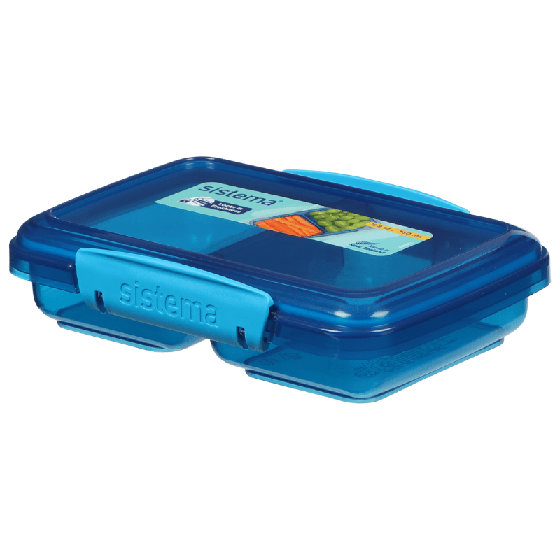 Sistema Small Split Lunch Madkasse Ass. Farve (350 ml)