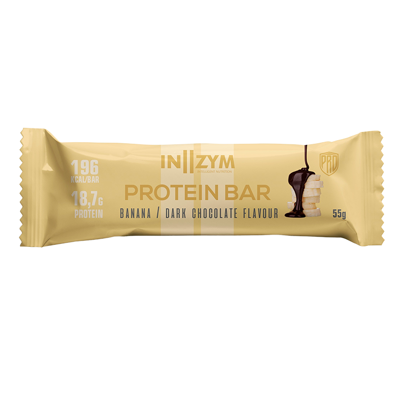 IN||ZYM Protein Bar Banana Dark Chocolate (55 g)