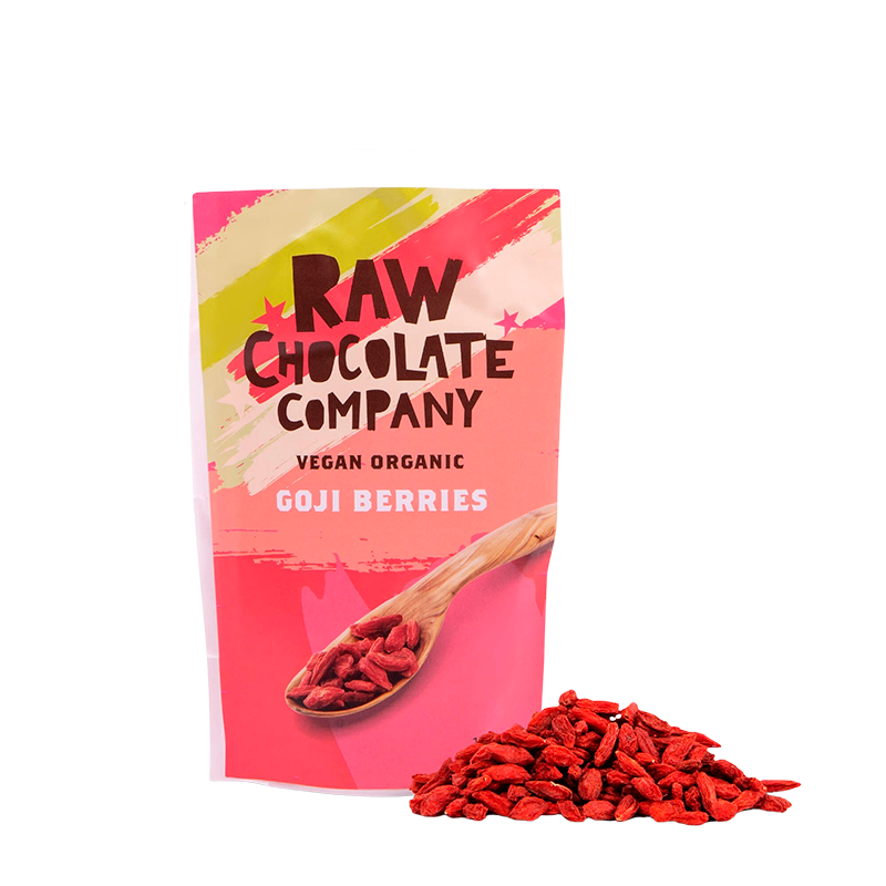 The Raw Chocolate co. Organic Raw Gojibær Ø (150 g)