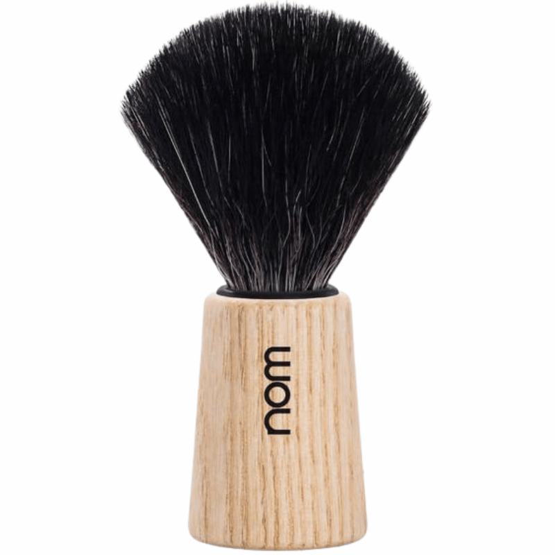 Nom Shaving Theo Barberkost Black Fibre Pure Ash (1 stk)