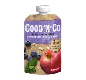 Semper Smoothie frugt og havre m. blåbær glutenfri