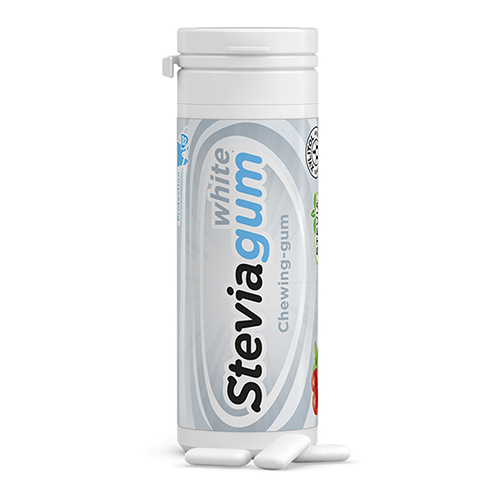 STEVIAGUM Kirsebær WHITE (30 g.)