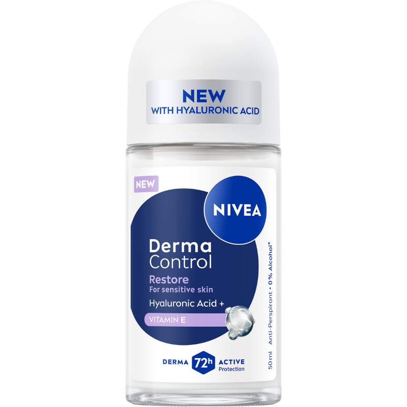 Vintilbud Nivea Derma Control Restore Roll on (50 ml) køb billig