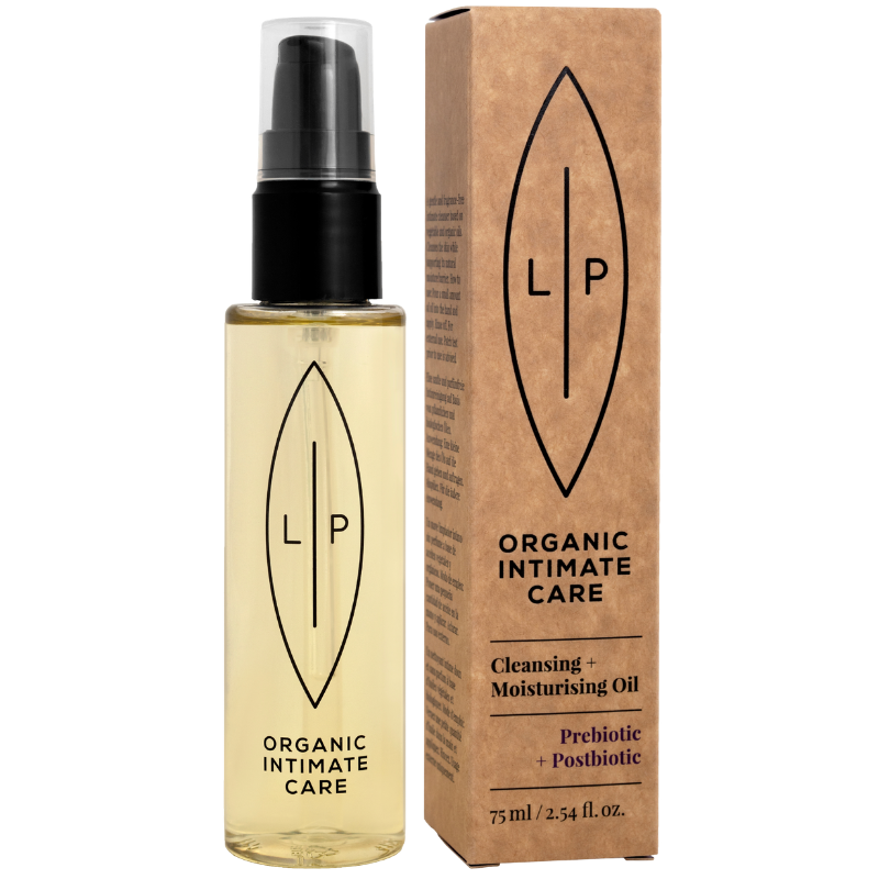 Lip Intimate Care Cleansing + Moisturising Oil Prebiotic + Postbiotic (75 ml)