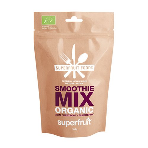 Superfruit Smoothie Mix Acai, Rødbede og Blåbær É (100 g)