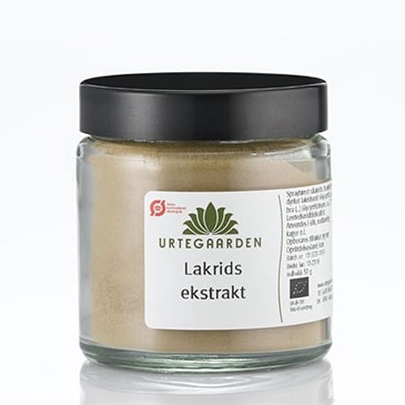 Urtegaarden Lakridsekstrakt I Krukke Ø (30 gr)