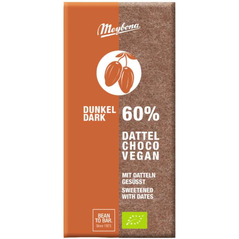 Meybona Chokobar 60% M. Formalede Dadler Ø (80 g)