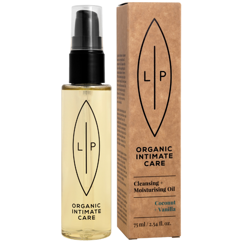 Lip Intimate Care Cleansing + Moisturising Oil Coconut + Vanilla (75 ml)
