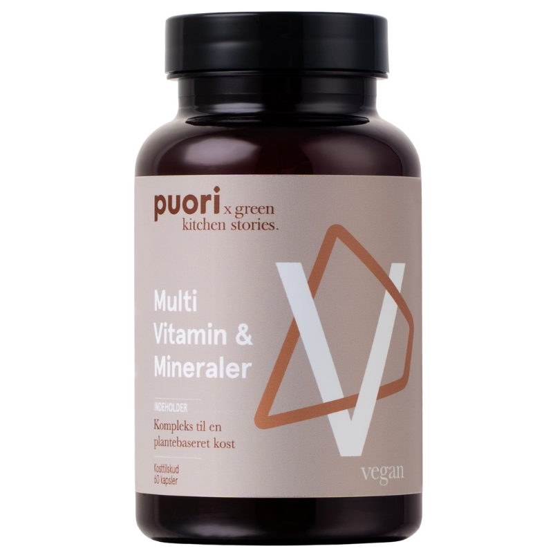 PUORI Multi Vitamin & Mineraler (60 kapsler)