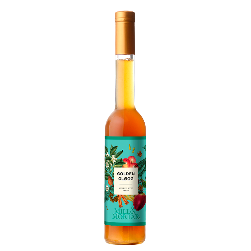 Mill & Mortar Golden Gløggsirup - Hvid (350 ml)