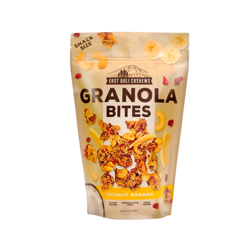 East Bali Cashews Granola Bites Cashewnødder, Kokos Og Banba (125 g)