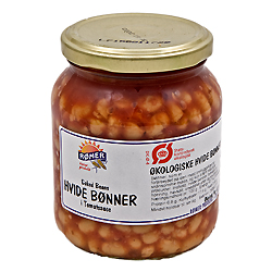 Rømer Hvide Bønner i Tomat Demeter Ø (370 gr)