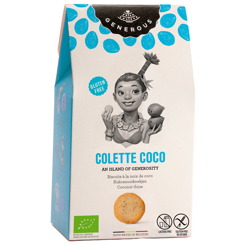 Generous Colette Coco Småkage Ø (100 g)
