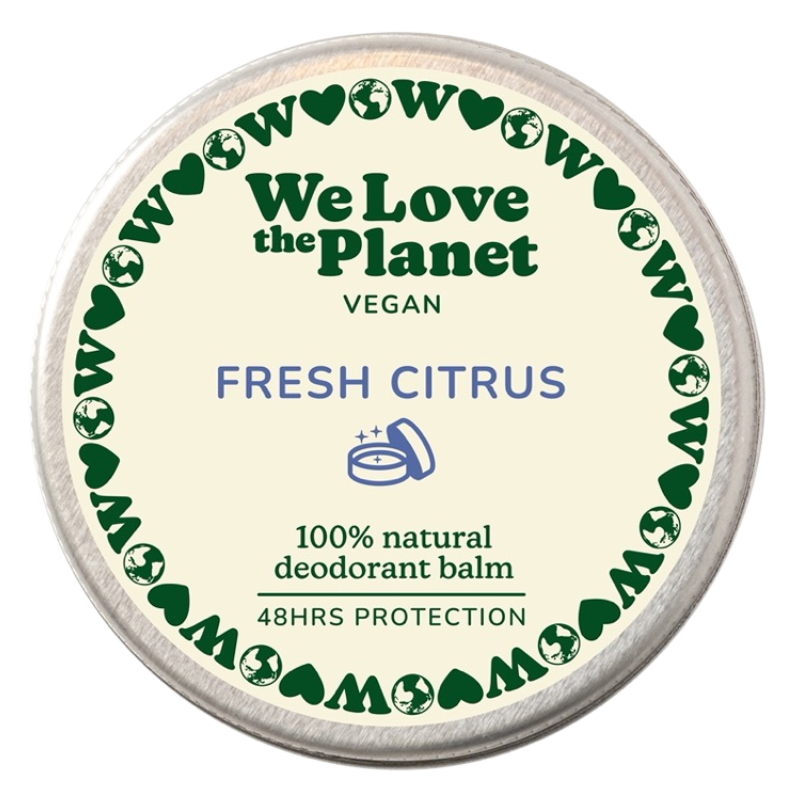 Tilbud We Love The Planet Deodorant Balm Fresh Citrus (35 g) køb billig