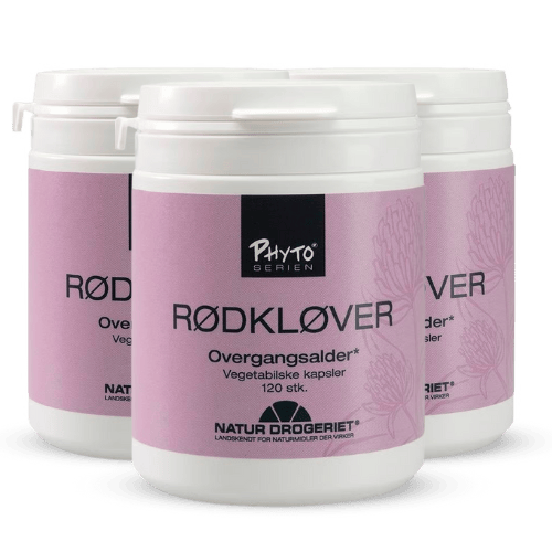 3 x Natur Drogeriet Rødkløver (120 kapsler)