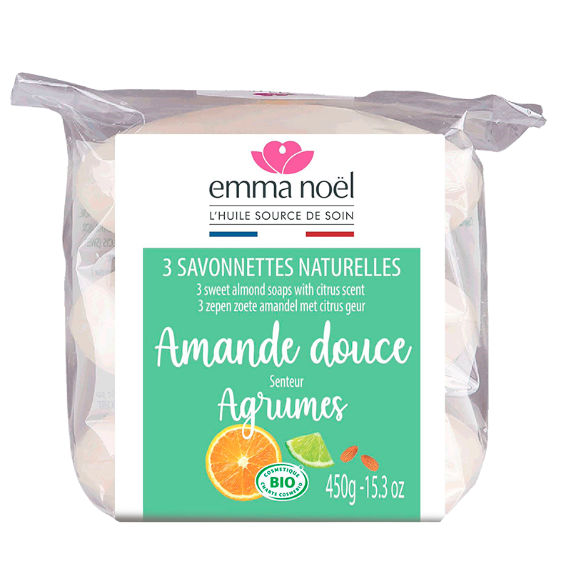 Emma Nöel Mandel Sæbe 3 X 150 Gr. (450 gr)