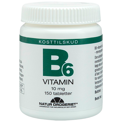 UDSALG Natur Drogeriet B6 Vitamin 10 mg (150 tabl) køb billig