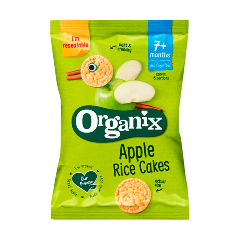 Organix Apple Rice Cake (50 g)