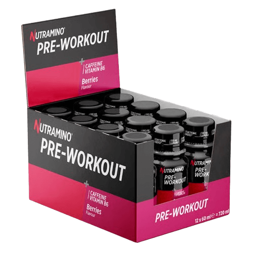 Nutramino Pre-Workout Shot Berries (12 x 60 ml)