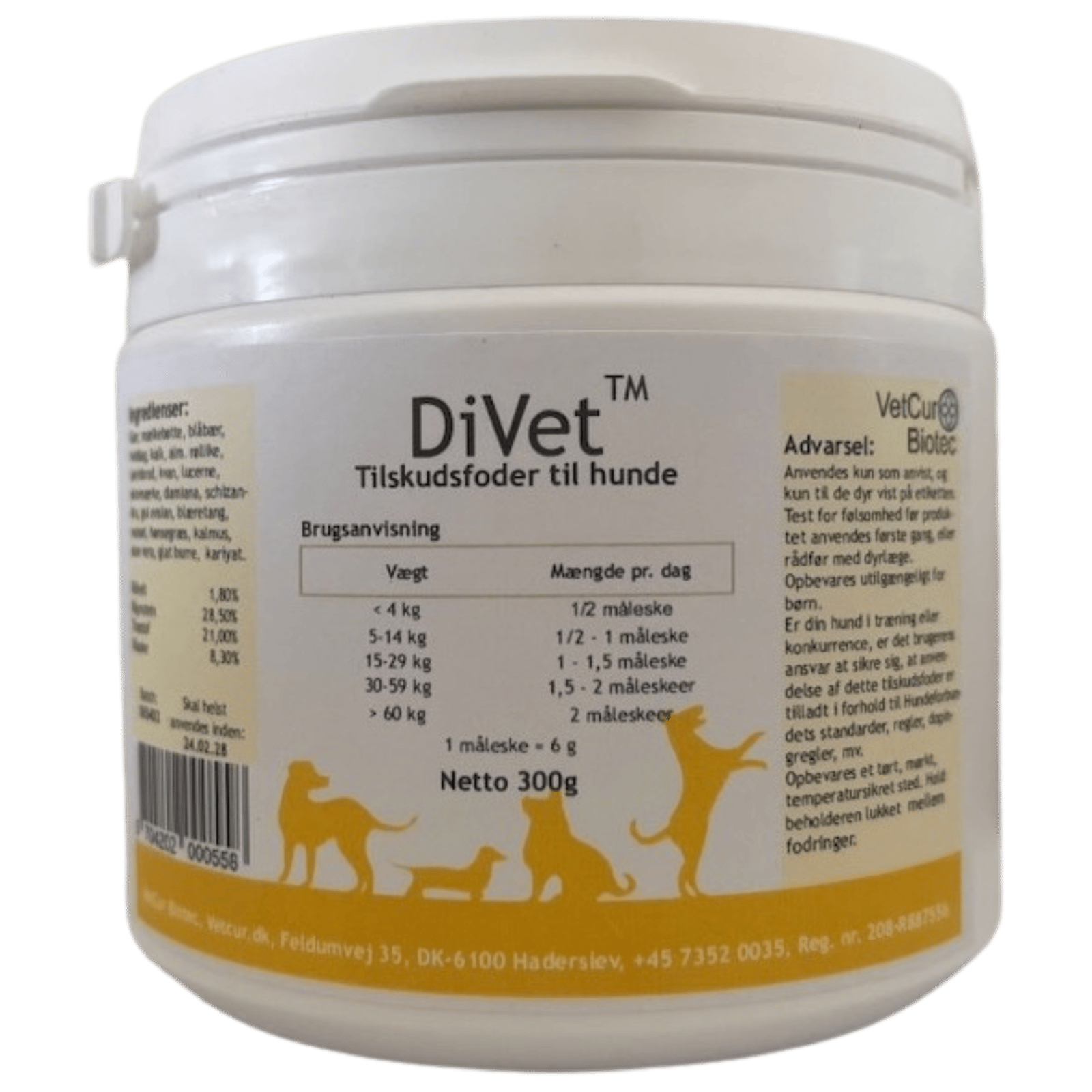 Vetcur DiVet Hund (300 g)