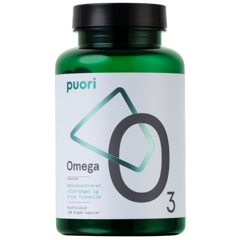 Puori (PurePharma) Omega-3 O3 (120 kapsler)