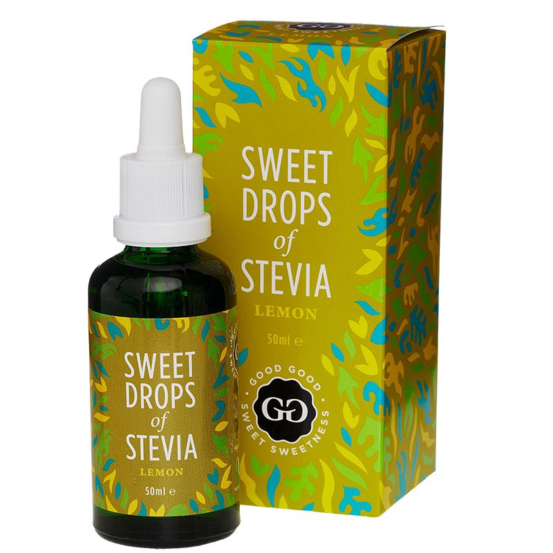 Good Good Stevia Dråber Citron (50 ml)