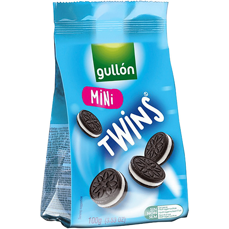 Gullon Mini Twins Vanille Kakaokiks M. Creme (100 g)