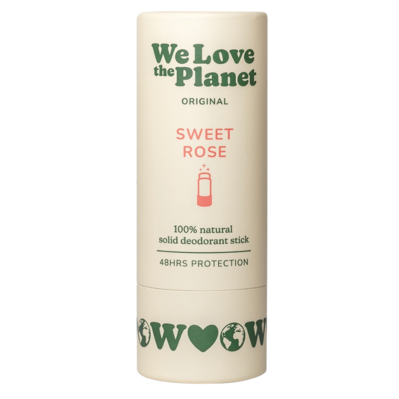 Tilbud We Love The Planet Deodorant Stick Sweet Rose (40 g) køb billig