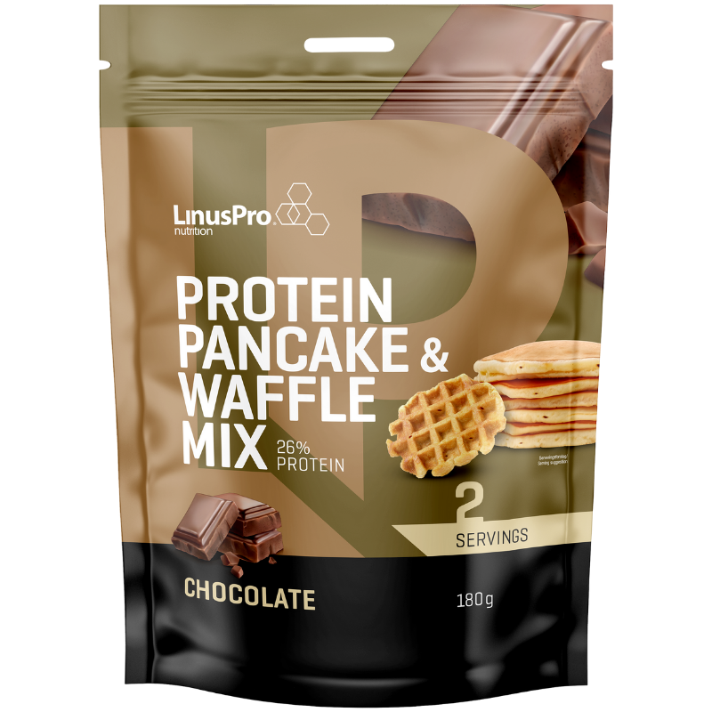 LinusPro Pancake & Wafflemix Chocolate (180 g)